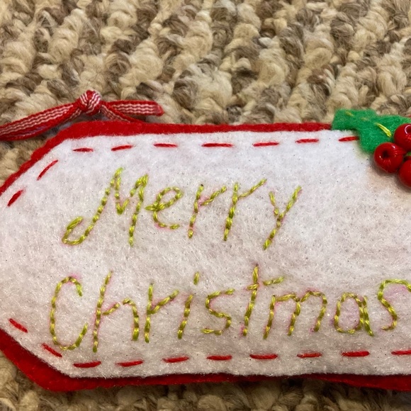 Hand-Crafted Felt Christmas Ornaments - Picture 11 of 16